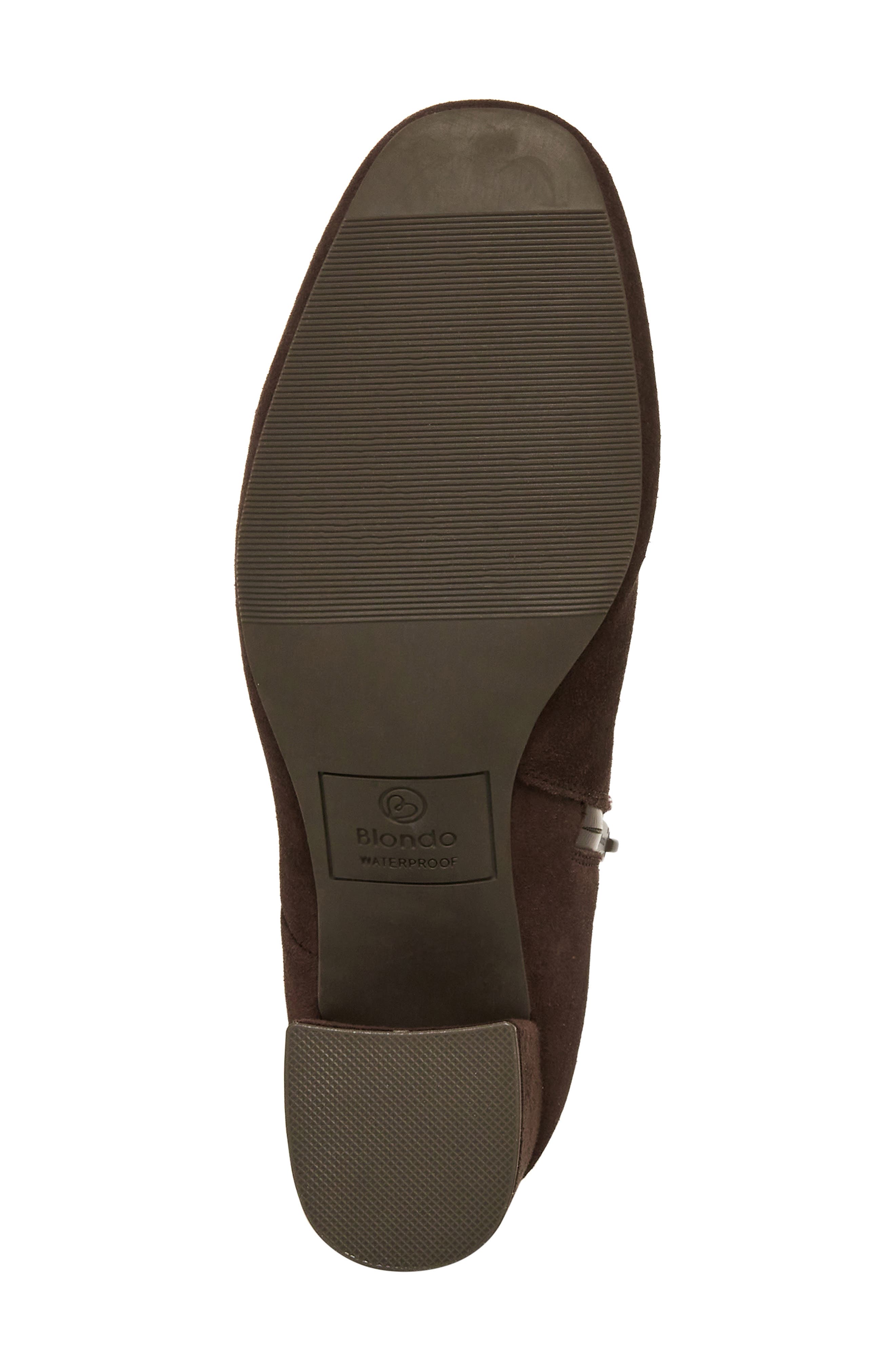 Blondo Alida Waterproof Bootie, Alternate, color, Java Suede