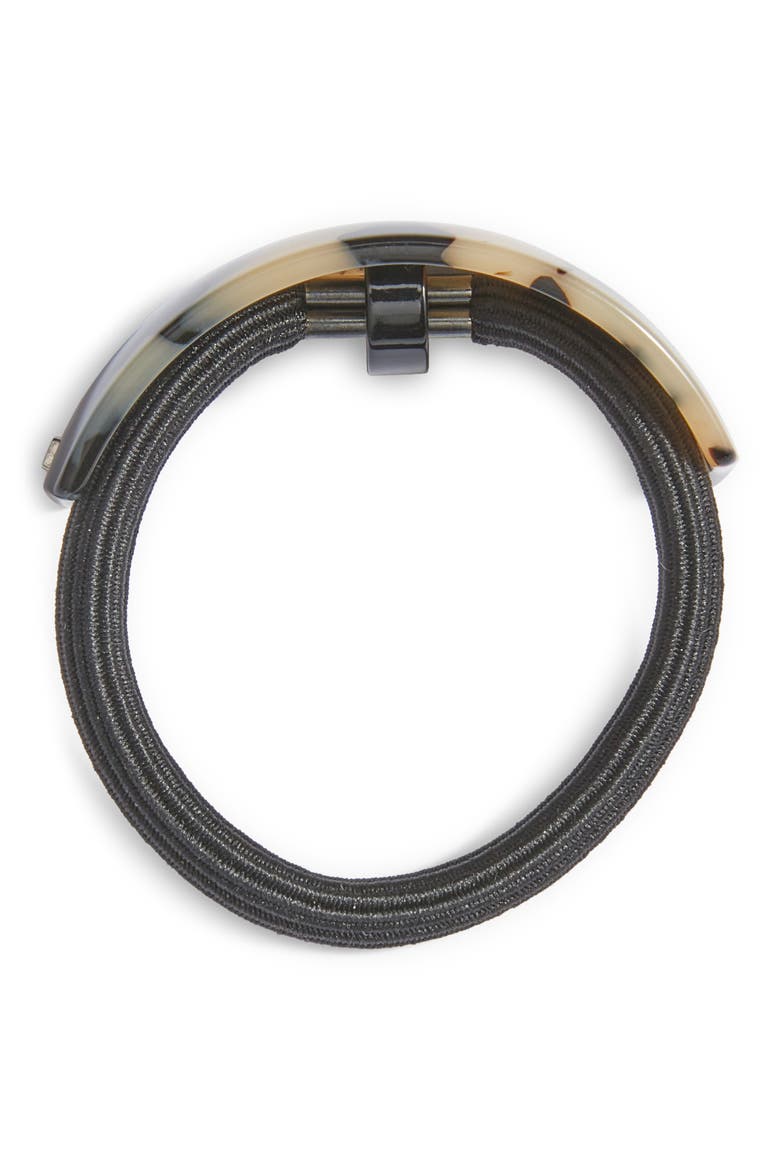 Covered Ponytail Holder, Alternate, color, ALBINOS