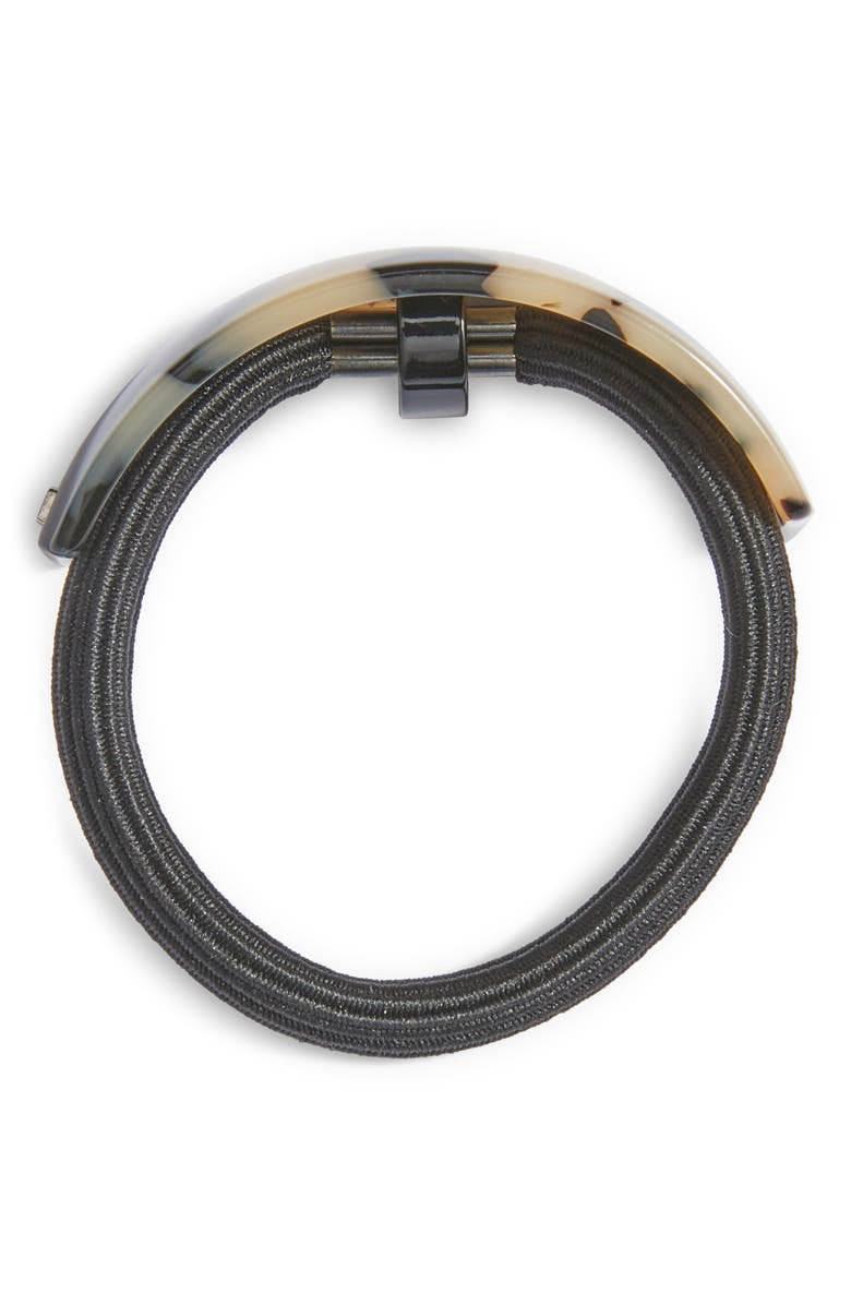 Alexandre de Paris Covered Ponytail Holder, Alternate, color, 