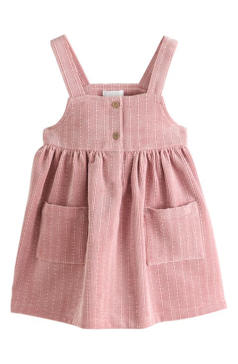Kids' Corduroy Pinafore Dress