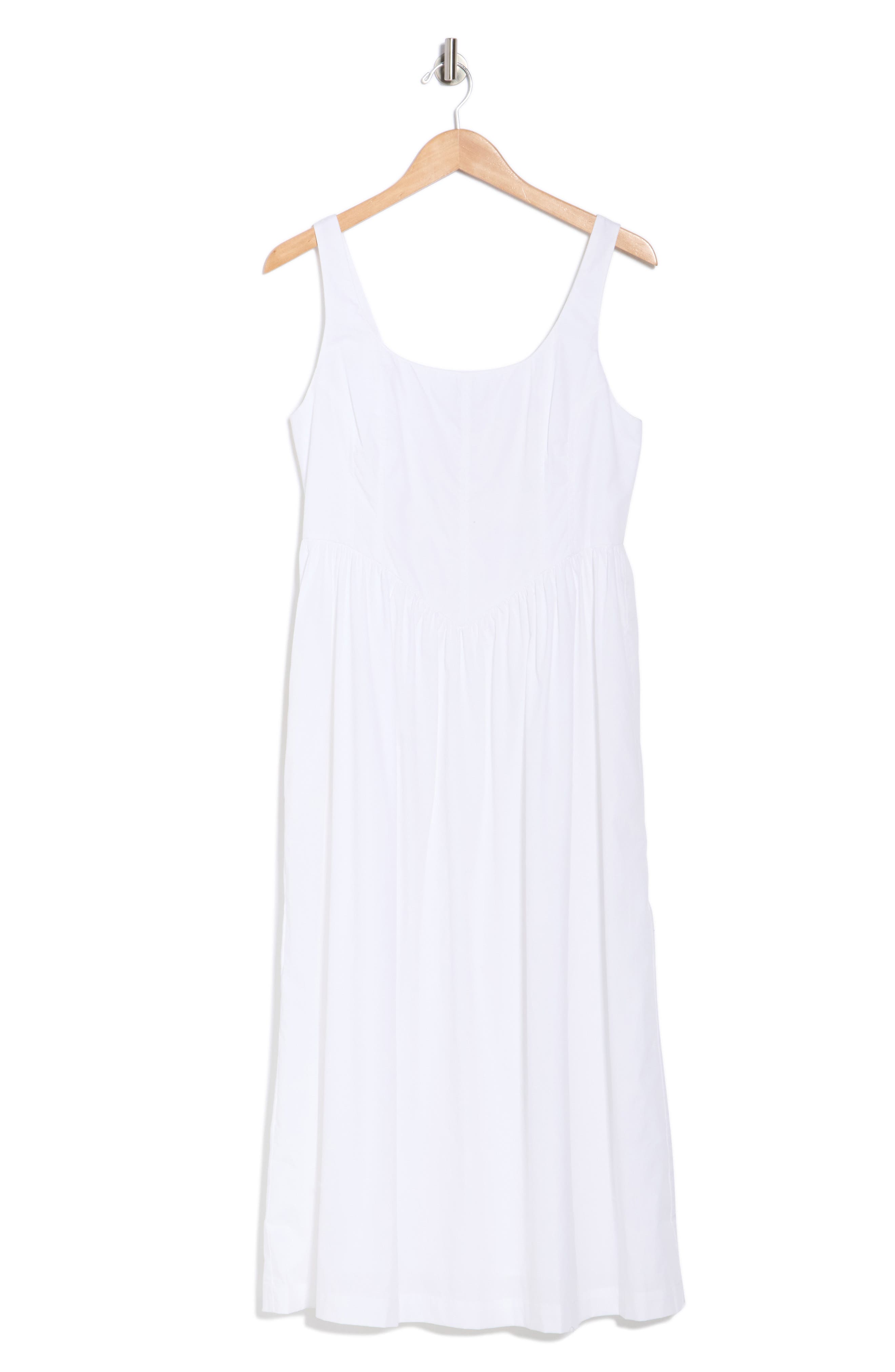 Ellen Tracy Bustier Poplin Dress