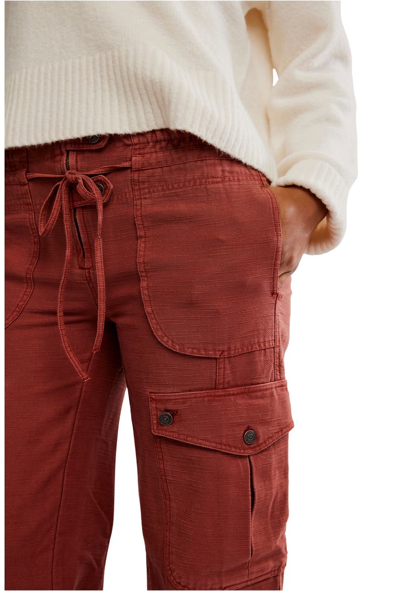Park Ave Cotton Cargo Pants, Alternate, color, SPICED RUM