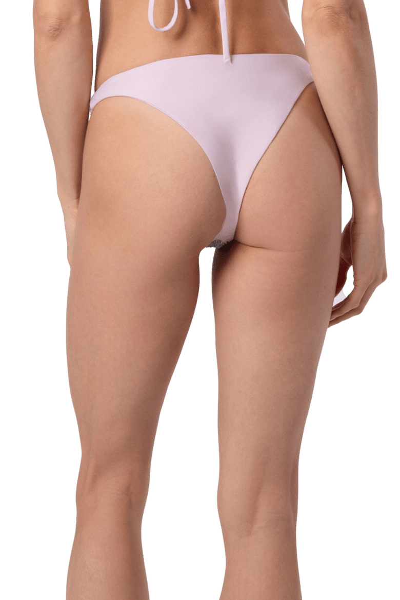 High Tide Hand Beaded Bikini Bottom, Alternate, color, Pale Pink