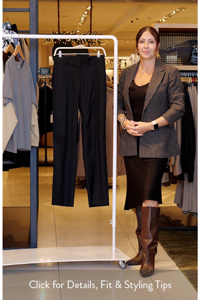 Slim Fit Suit Pants video