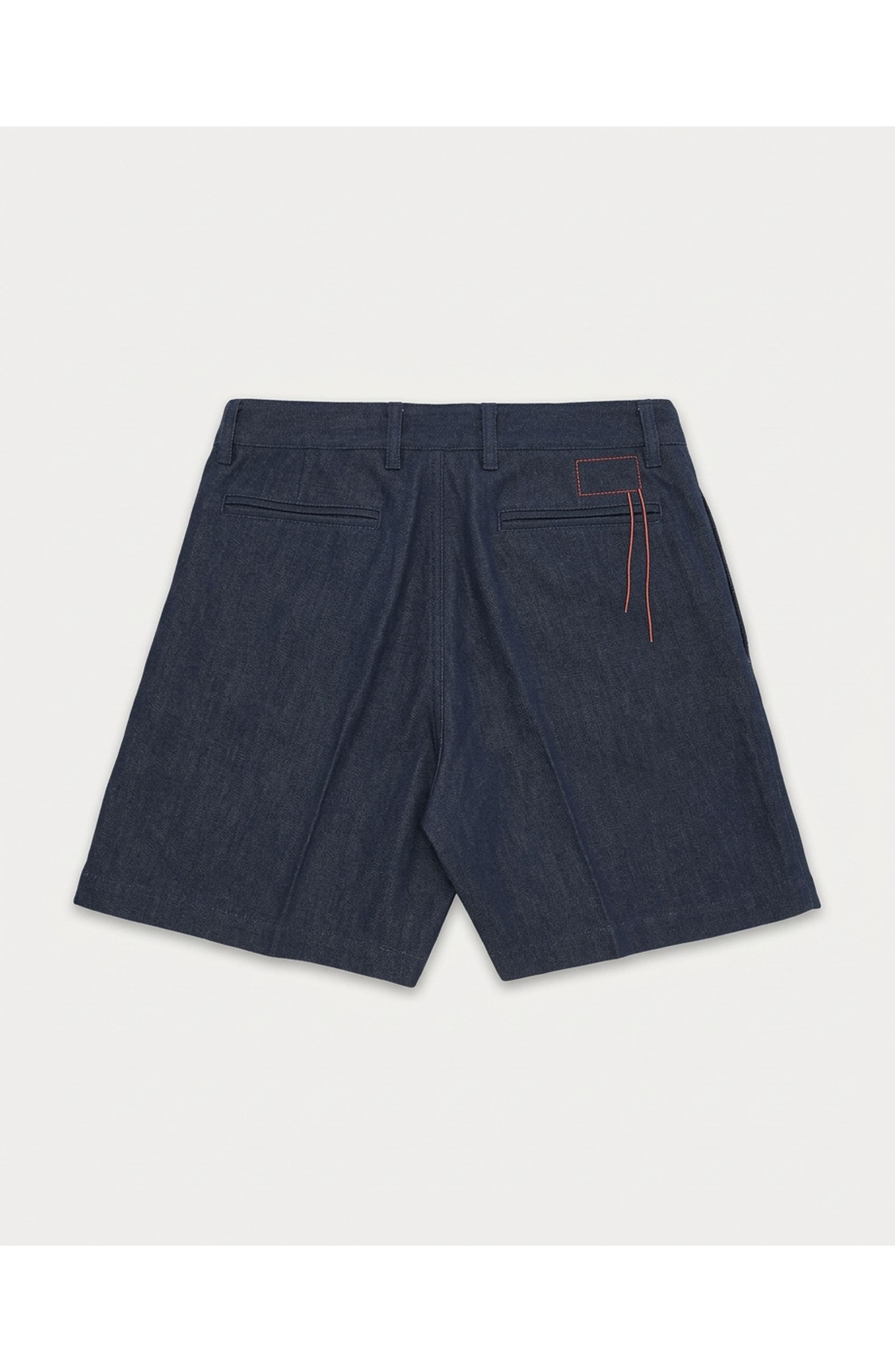 NY Pleated Linen Bermuda Shorts - image 4