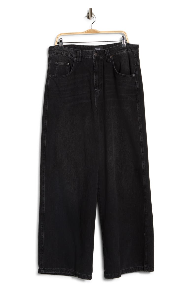 Ultra Baggy Jeans, Main, color, FADED BLACK
