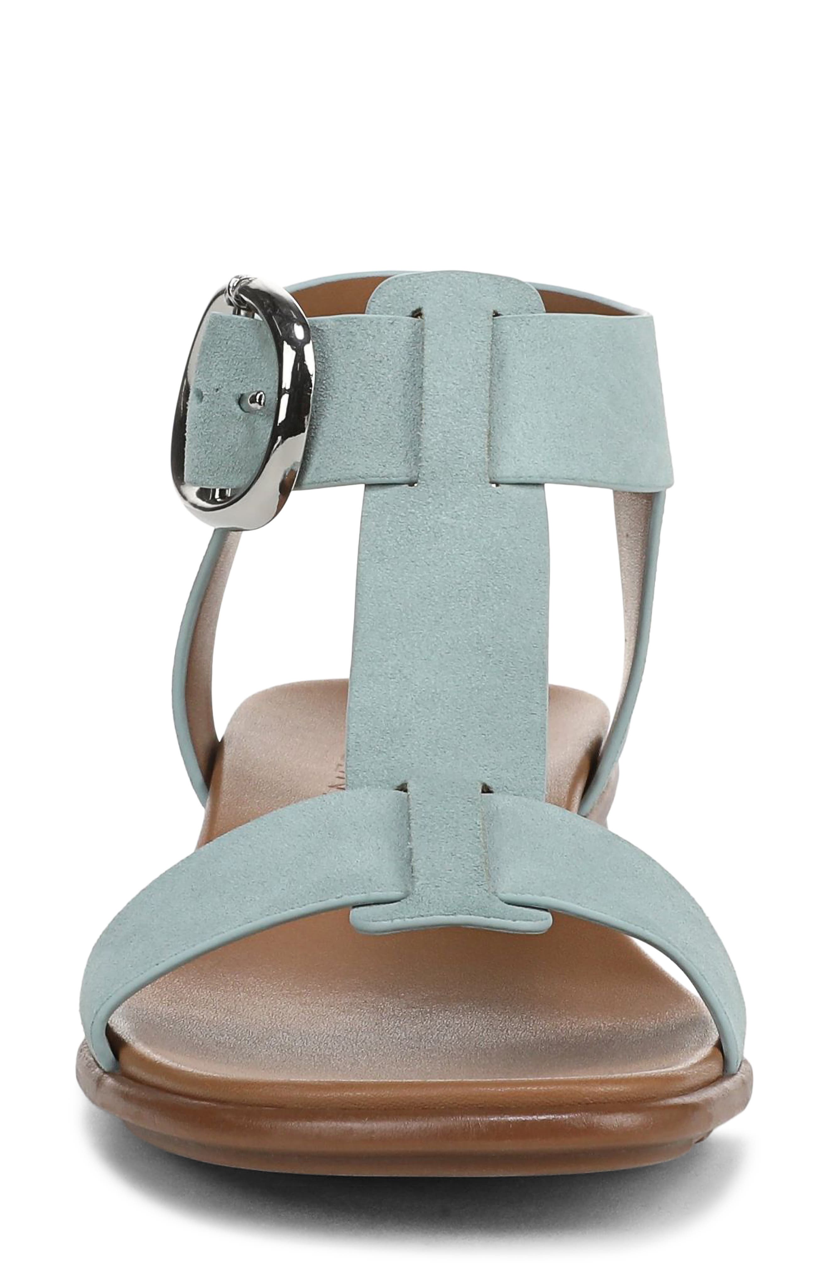 Brandy T-Strap Sandal, Alternate, color, SPRING CLOVER GREEN
