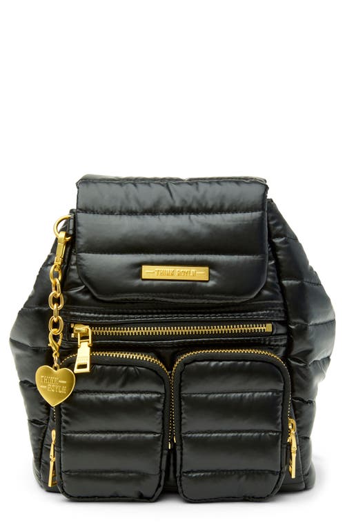 Think Royln Legend Quilted Backpack In Black