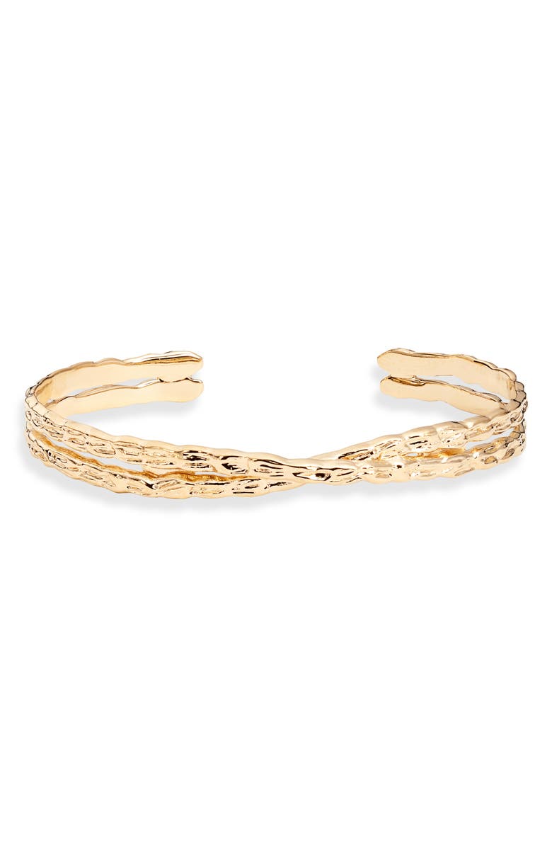 Gas Bijoux Mini Liane Cuff Bracelet, Main, color, 