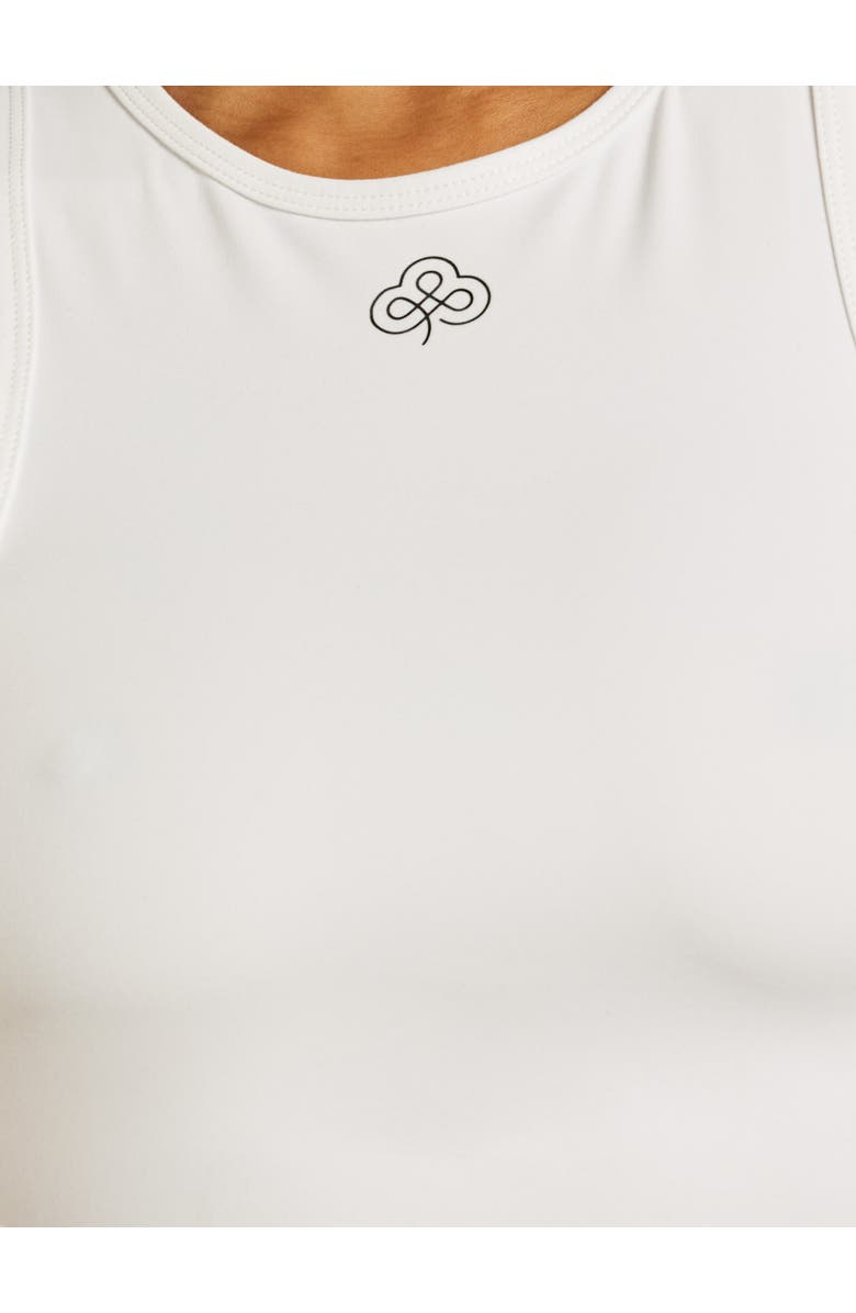 Be Athletica Be 180 Racer Tank, Alternate, color, White