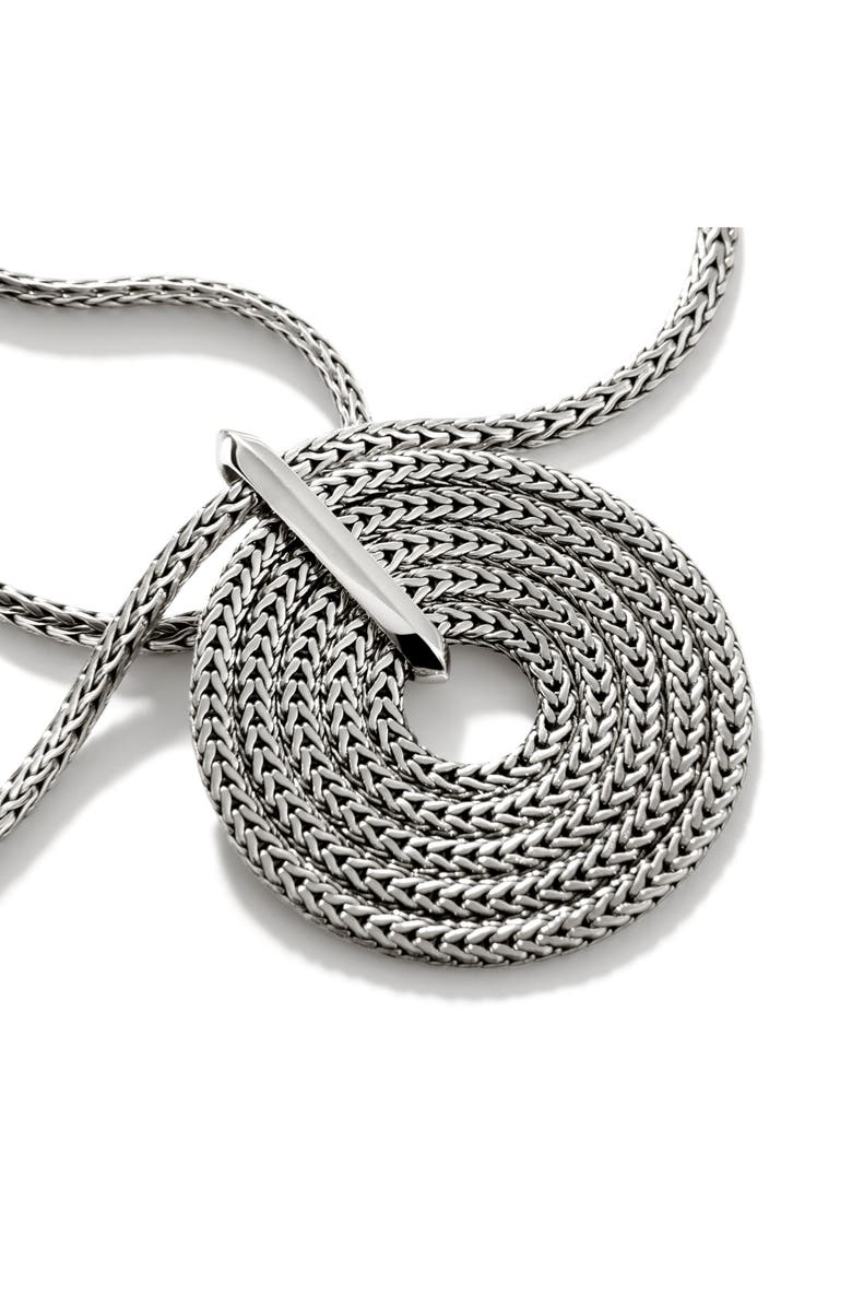 John Hardy Rata Chain Pendant Necklace, Sterling Silver, Alternate, color, 