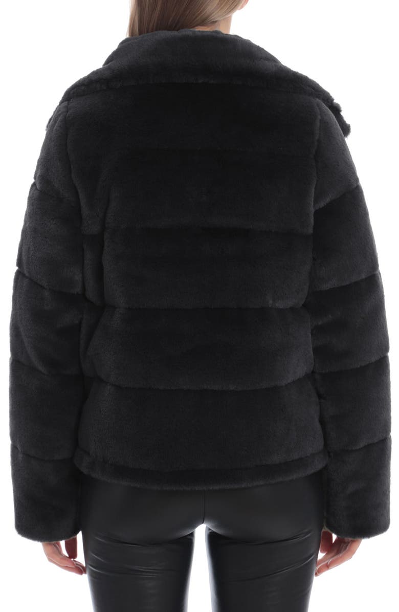 Avec Les Filles Faux Fur Puffer Jacket, Alternate, color, 