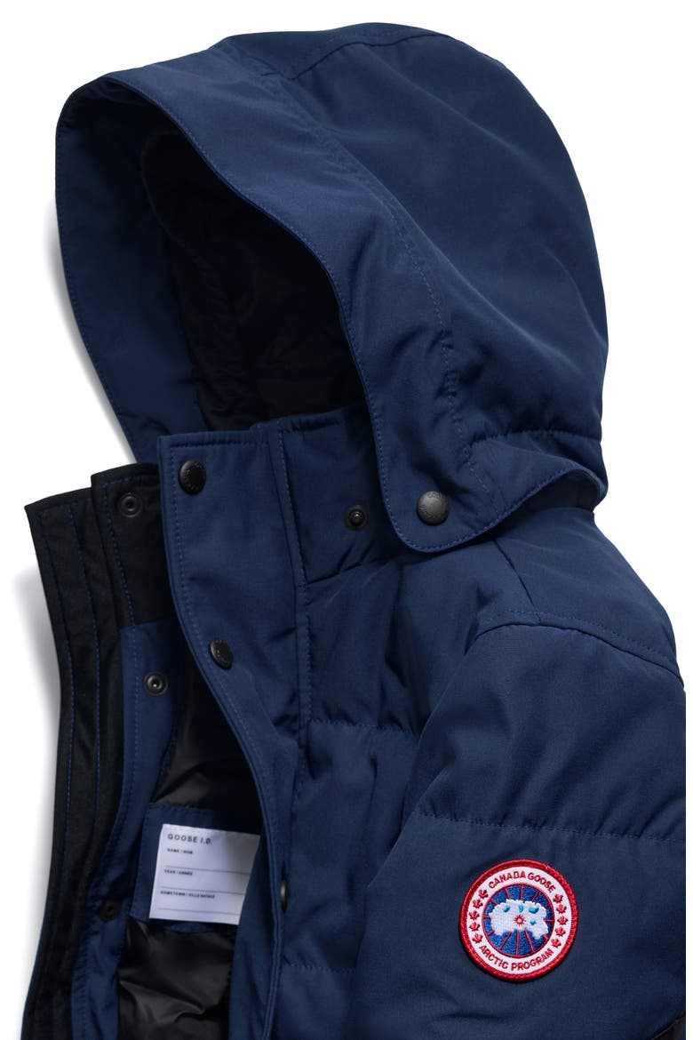 Kids' Snowy Owl Down Parka, Alternate, color, OXFORD NAVY