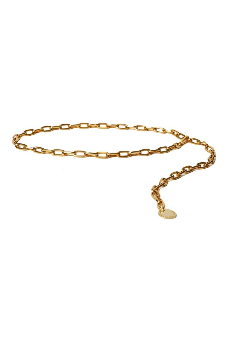 Cora Chain Belt, Main, color, GOLD