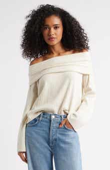 Open Edit Off the Shoulder Sweater