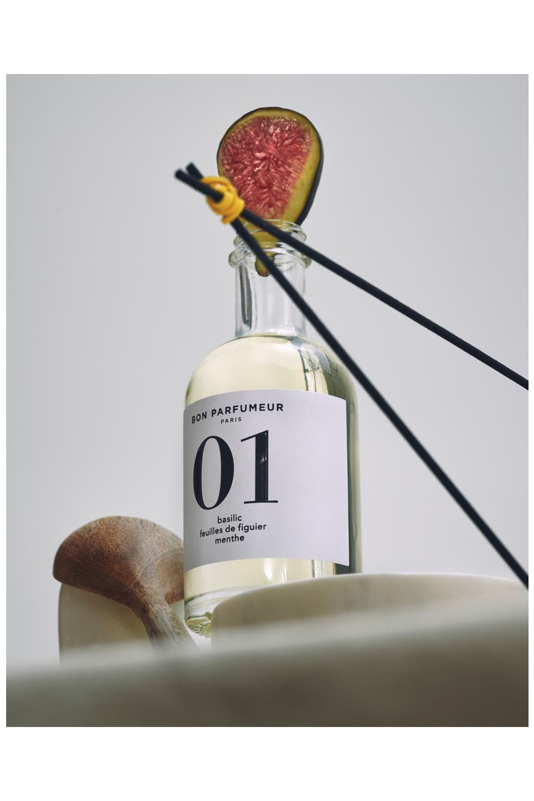01 Basil, Fig & Mint Reed Diffuser, Alternate, color, NO COLOR