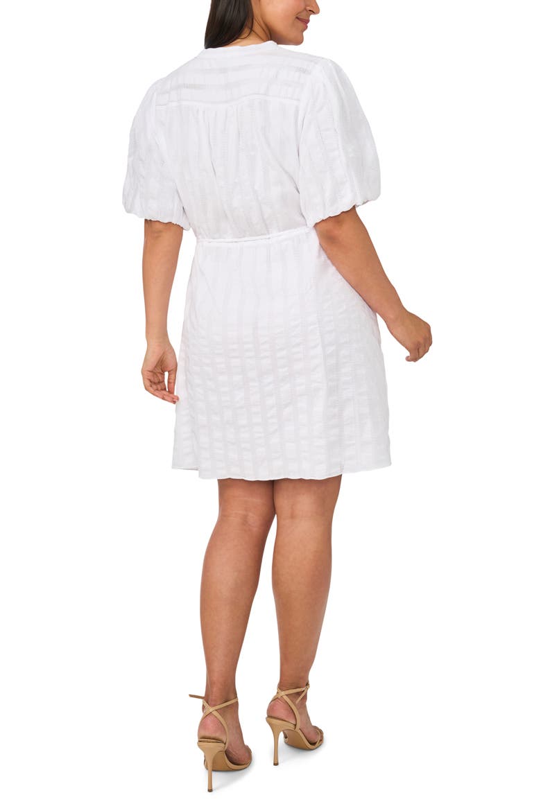 Embroidered Cotton Dress, Alternate, color, BRIGHT WHITE