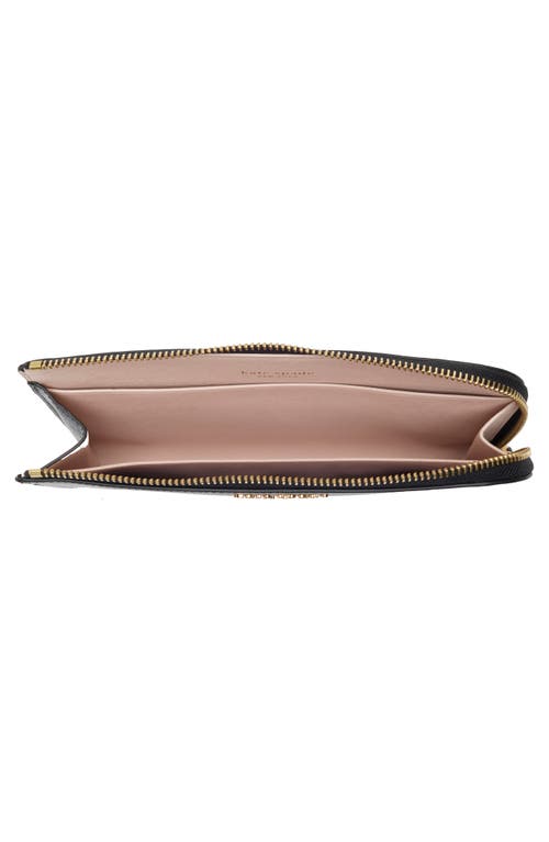 Kate Spade New York Moragn Saffiano Leather Zip Pouch In Black