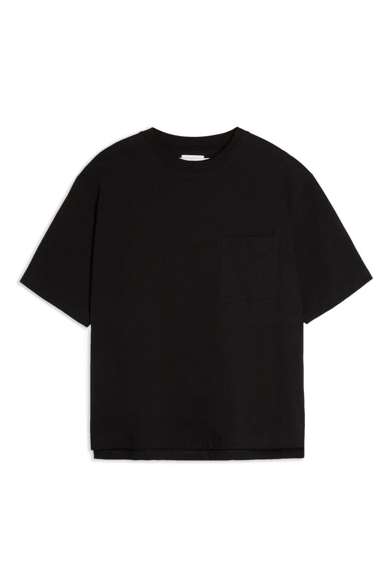 Boxy Pocket T-Shirt, Alternate, color, BLACK