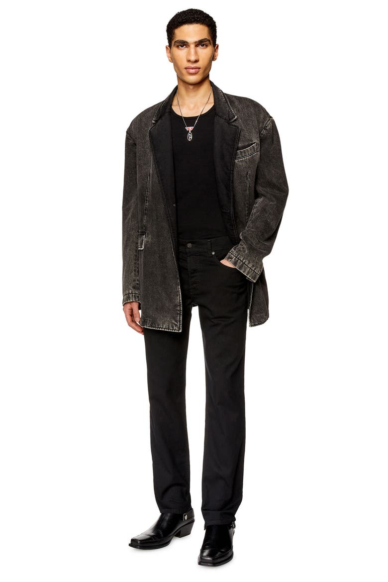 2023 D-Finitive Tapered Jeans, Alternate, color, BLACK