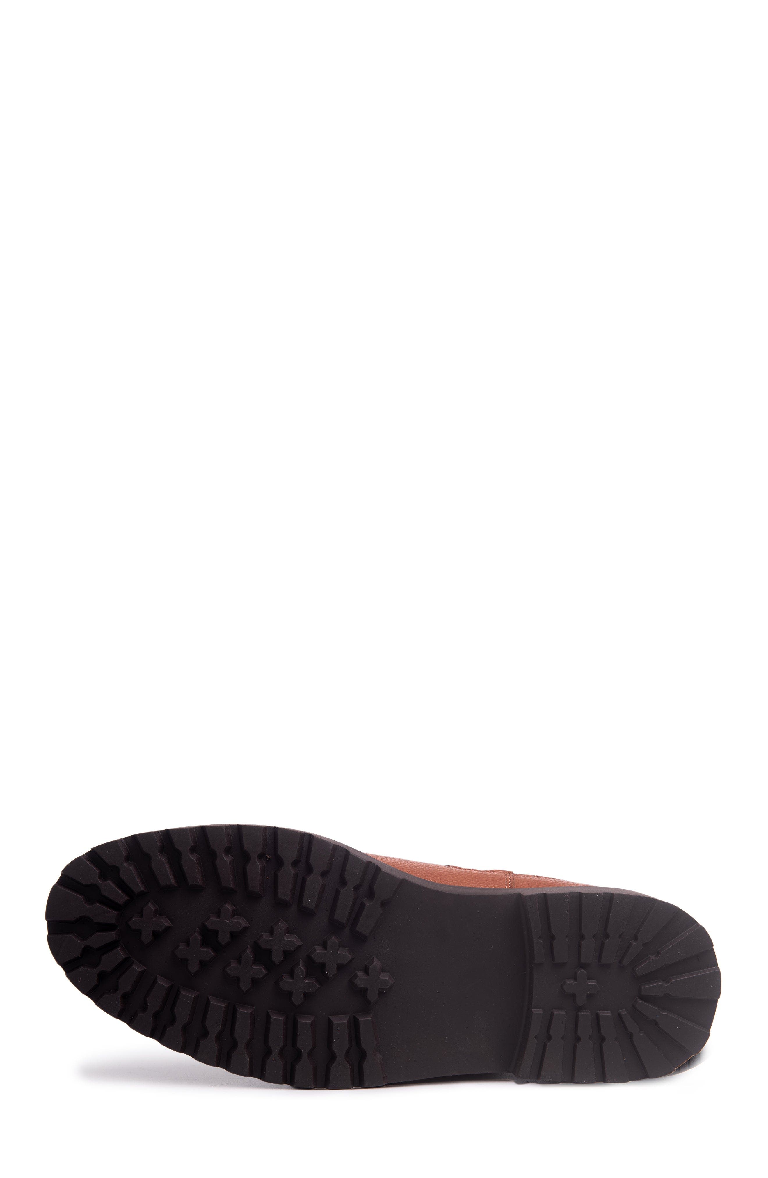 Hudson Yards 2.0 Hands Free Technology Leather Chelsea Boot, Alternate, color, Cognac Grainy Leather