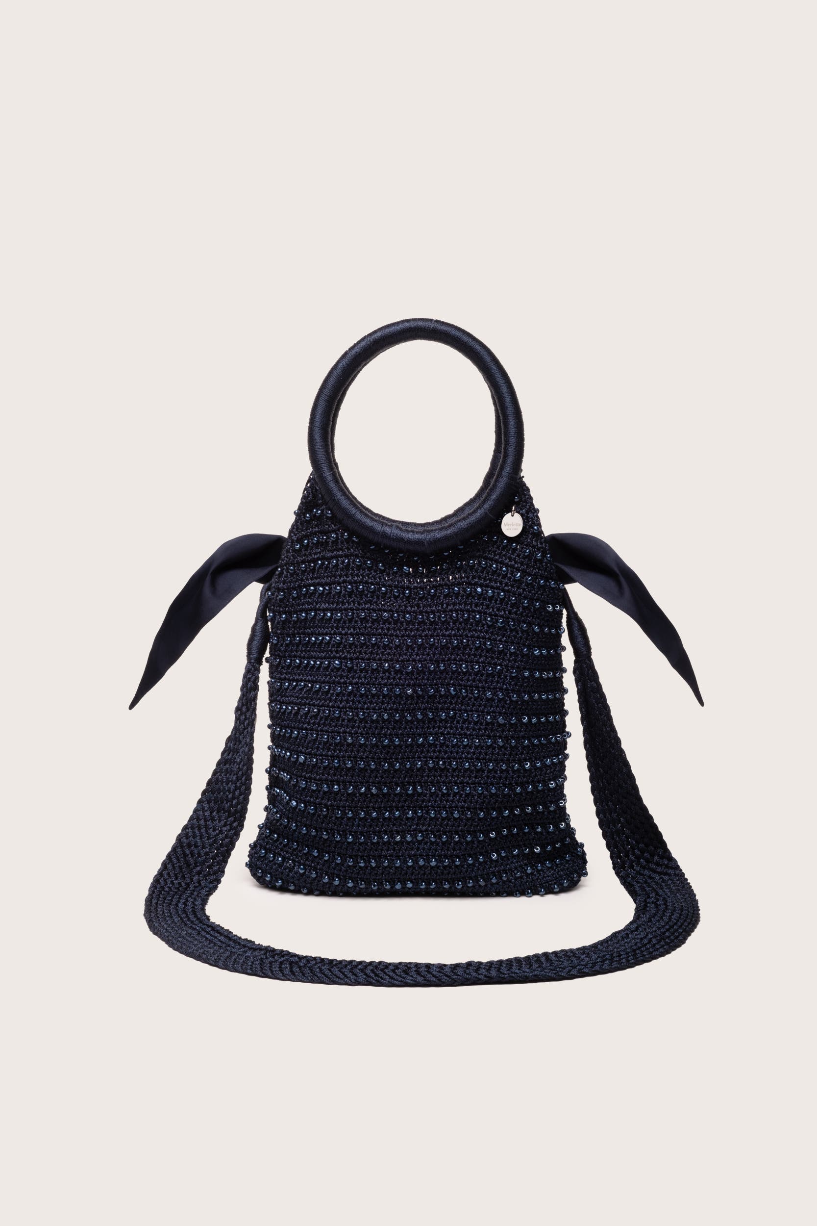 Merlette Maris Bag, Alternate, color, Navy