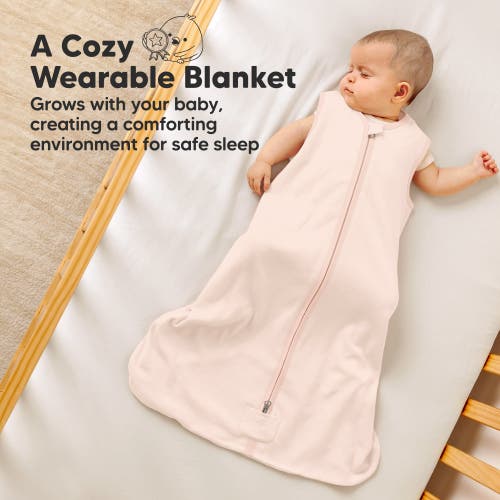 Keababies 2-pack Snooze Sleep Sacks In Mist Rose