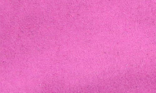 Portolano Faux Suede Mittens In Pink