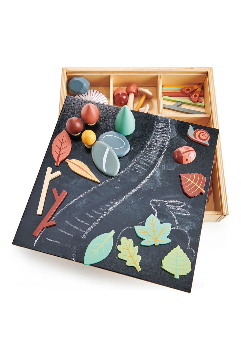 My Forest Floor Wooden Playset, Alternate, color, MULTI