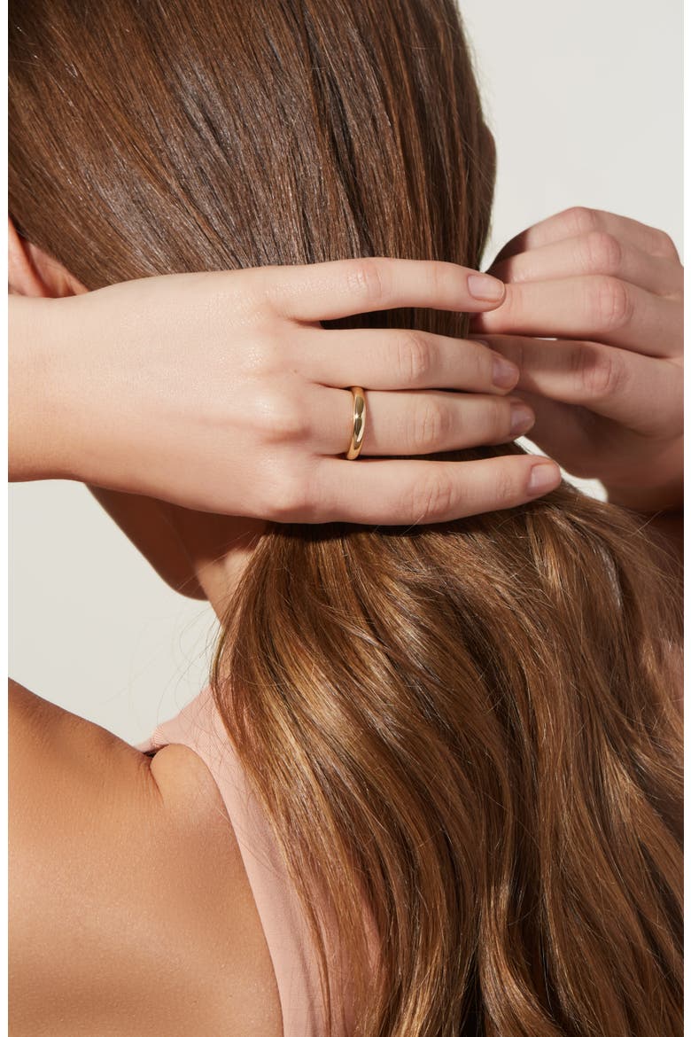 Gold Band Ring - Everly, Alternate, color, Gold