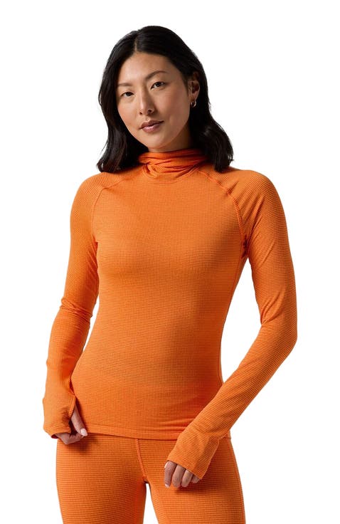 Pines Micrrid Ultra-Lt Baselayer Balaclava Top - Women's