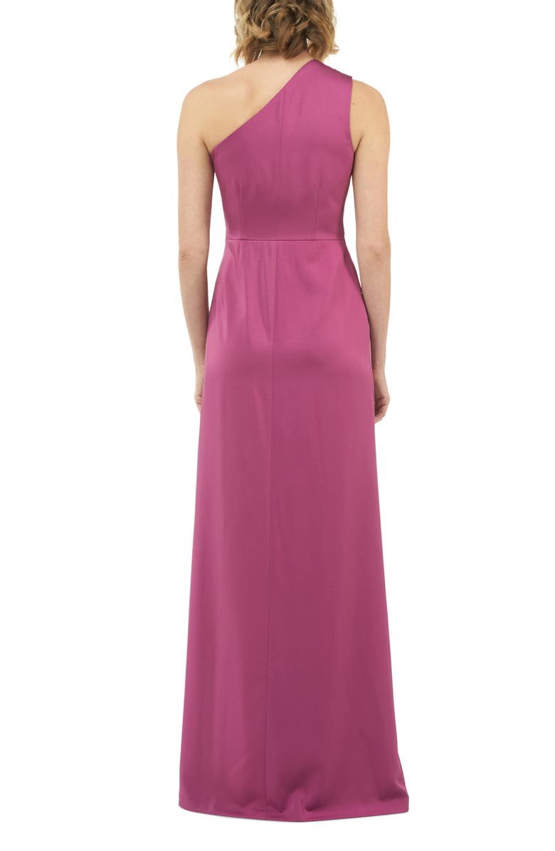 Kay Unger Emma One-Shoulder Gown, Alternate, color, 