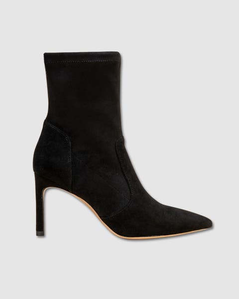 Ophelia High Heel Point Toe Ankle Boot