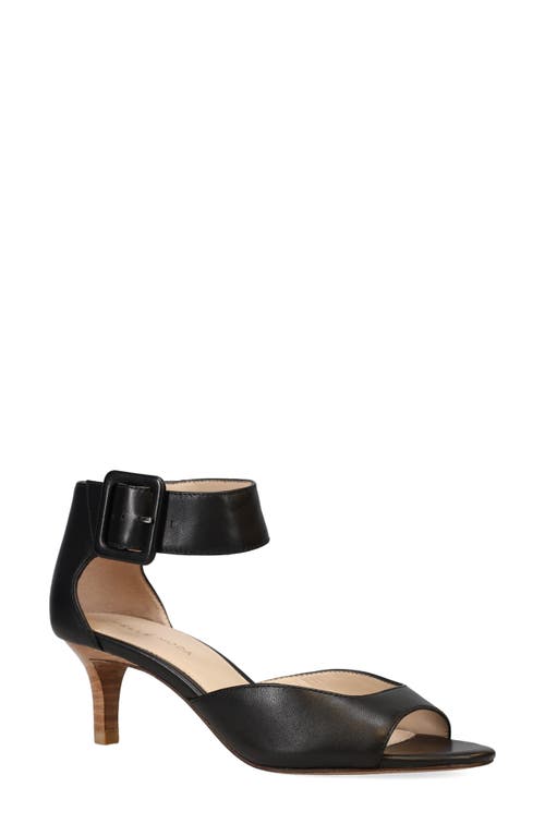 Pelle Moda Berlin Suede Sandal In Black