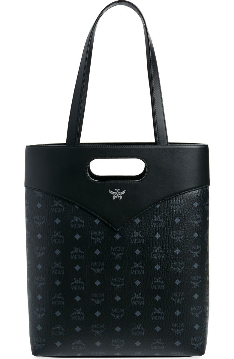 MCM Large Diamond Visetos Tote Bag, Main, color,