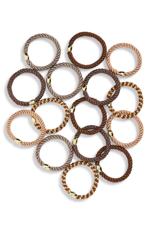 Grab & Go Set of 15 Assorted Ponytail Holders