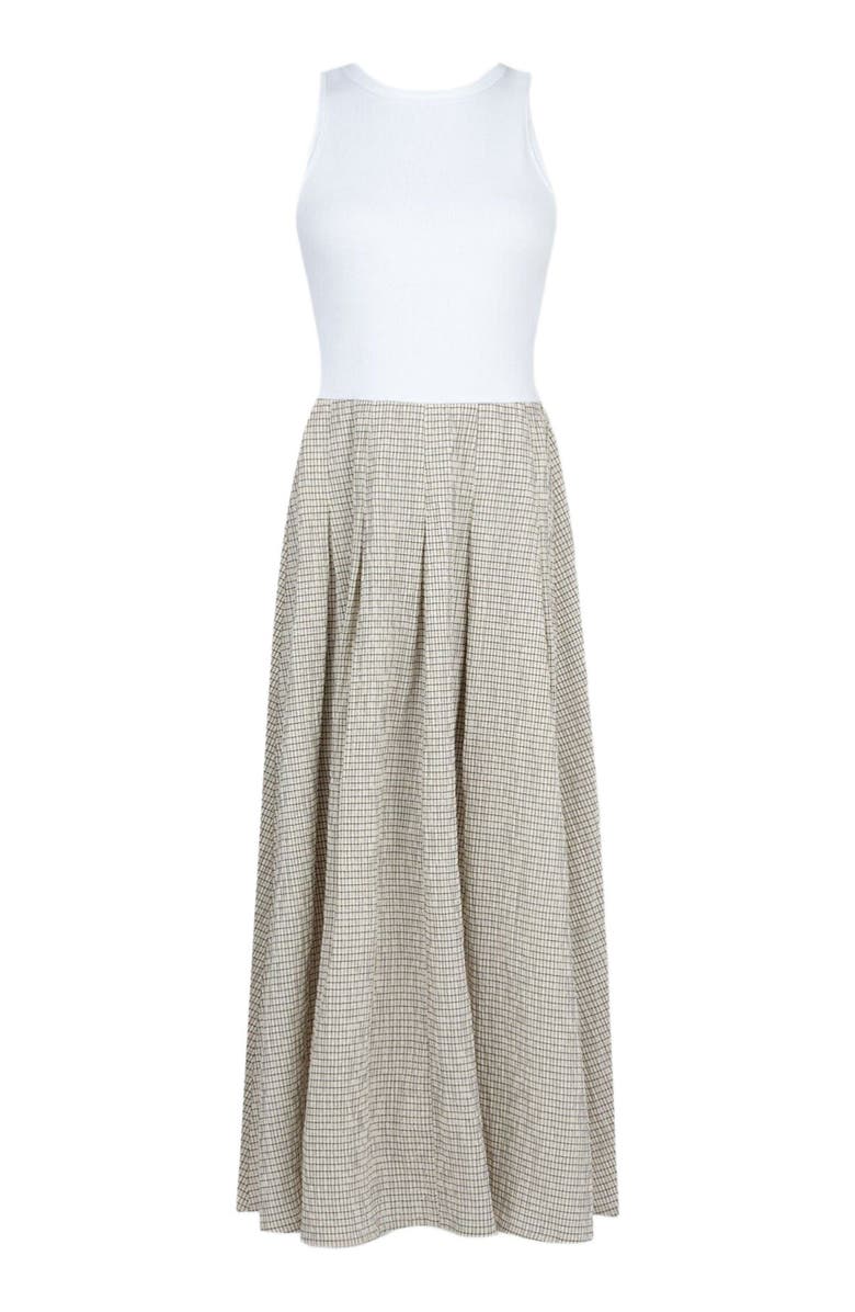 Saint + Sofia Renee Contrast Dress, Alternate, color, 