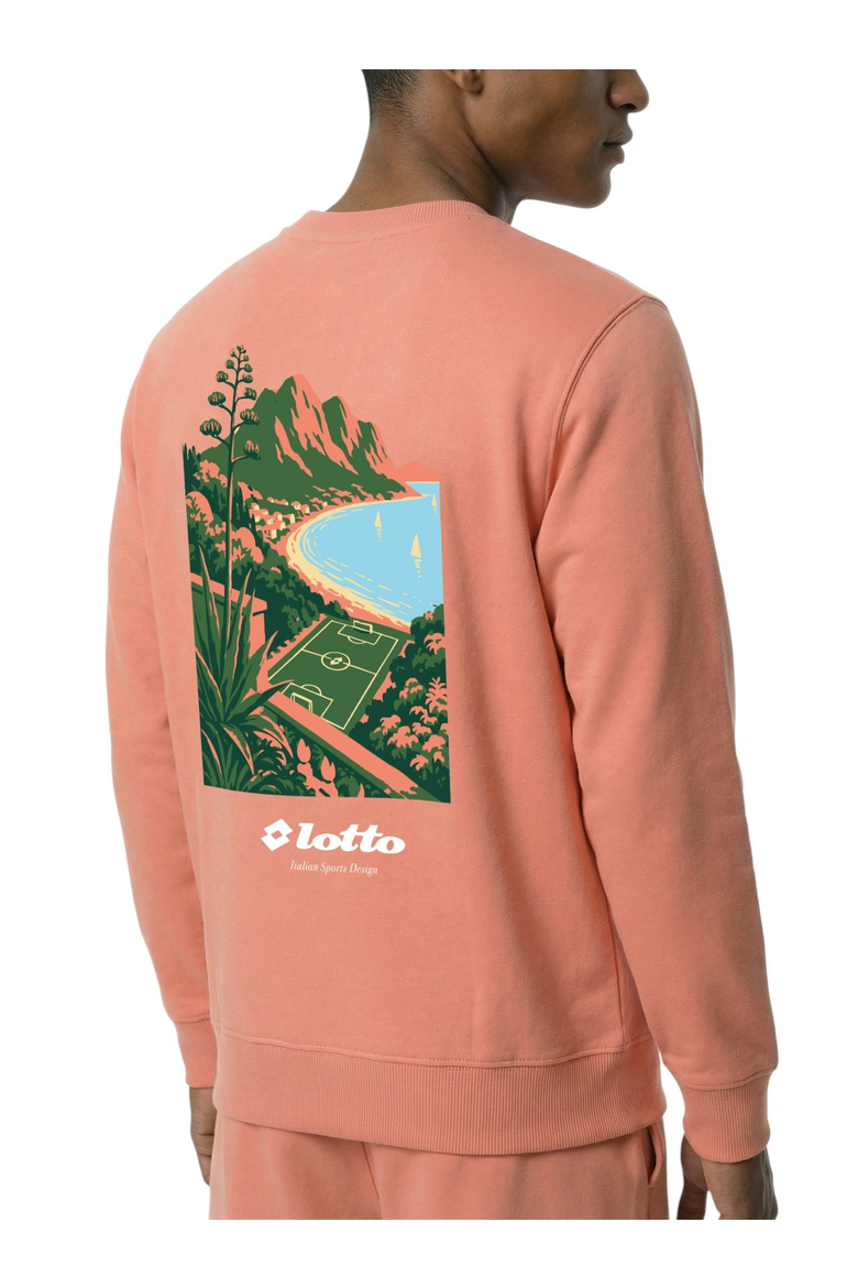 Invitational Men's Crewneck Sweater, Alternate, color, Pink
