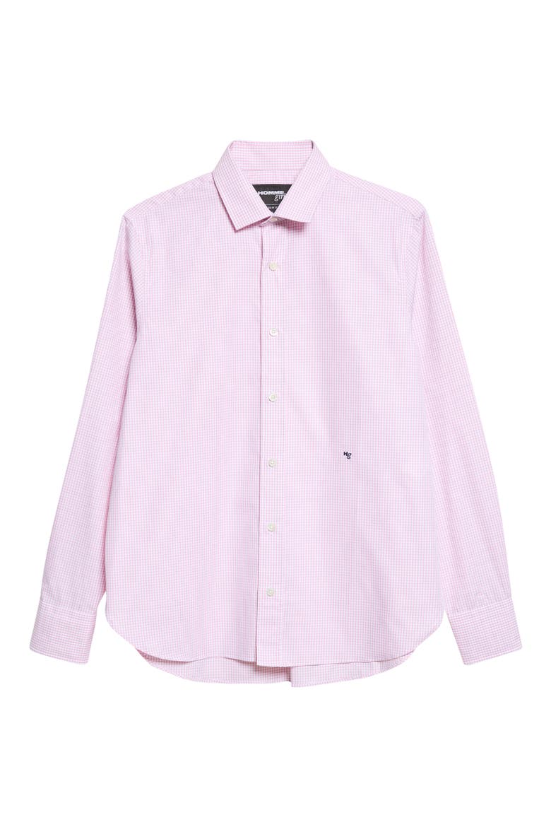 Classic Cotton Shirt, Main, color, PINK GRAPH