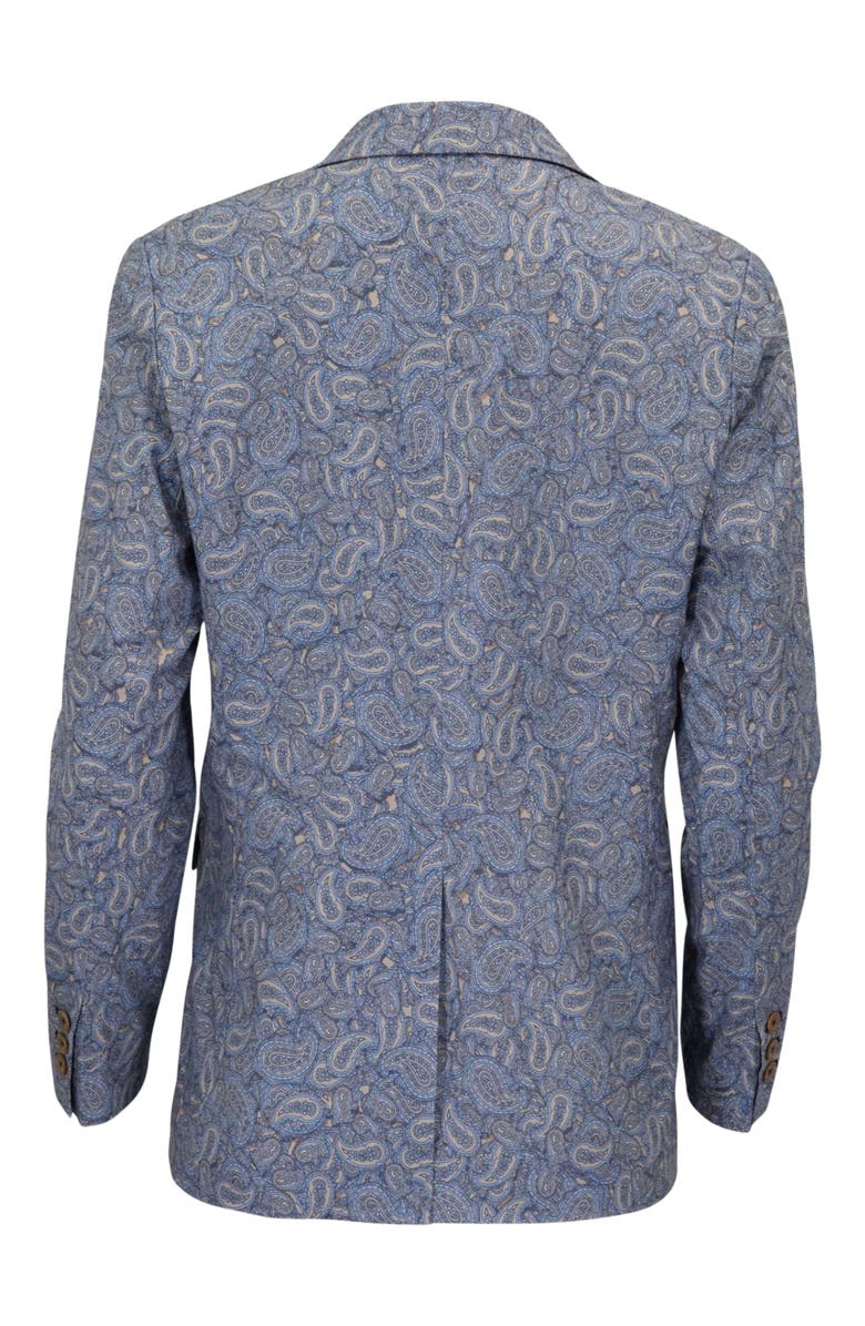 Lords of Harlech Paisley Pile Womens Tailored Blazer, Alternate, color, Paisley Pile Natural