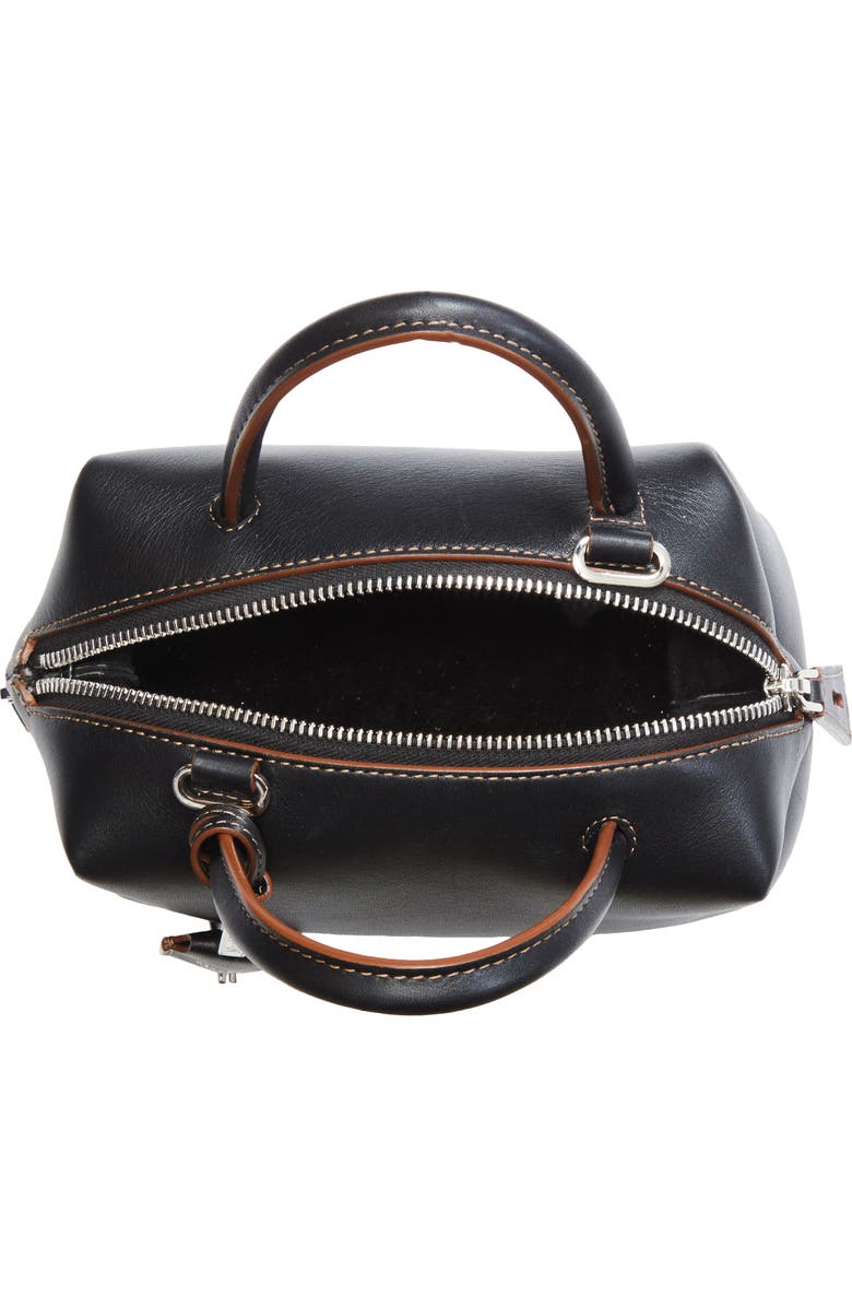 Sandy Liang Mini Mum Crossbody Bag, Alternate, color, Black