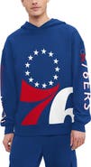 TOMMY JEANS Men's Tommy Jeans Royal Philadelphia 76ers Kenny Pullover Hoodie