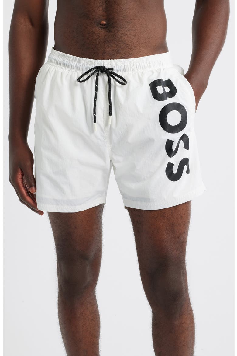 Octopus Swim Trunks, Main, color, WHITE