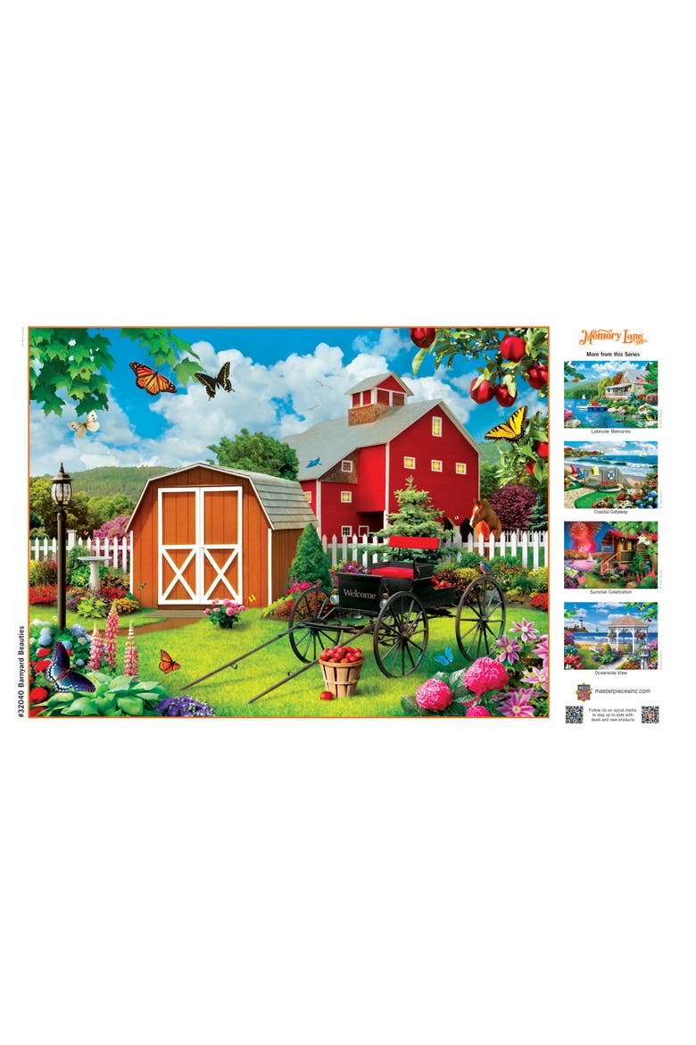 Barnyard Beauties 300 Piece Puzzle, Alternate, color, Multicolor