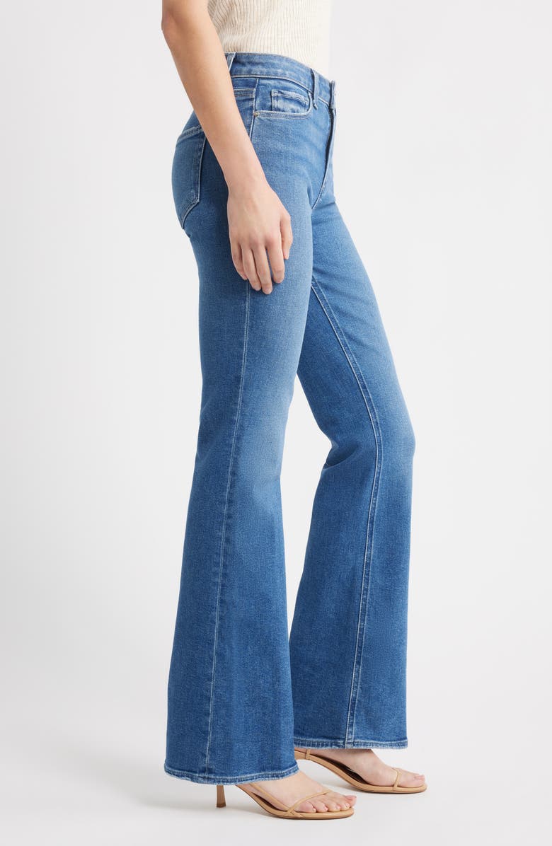 PAIGE Laurel Canyon High Waist Bootcut Jeans, Alternate, color, Tarnished