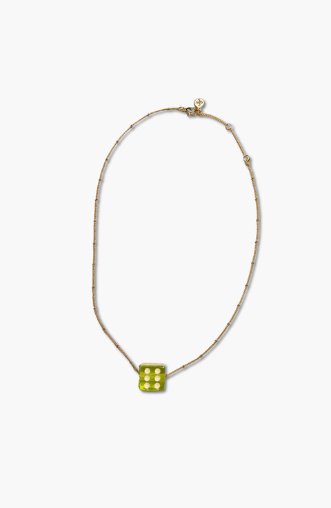Dice Charm Necklace