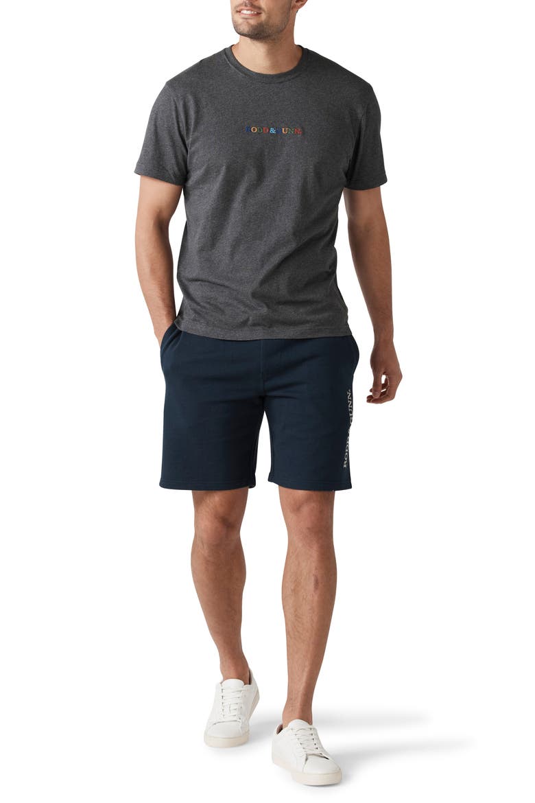 St. Mary Embroidered T-Shirt, Alternate, color, CHARCOAL