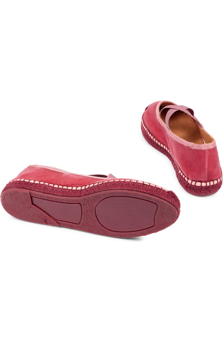 Penelope Chilvers Chico Mary Jane Espadrille Flat, Alternate, color, Rose