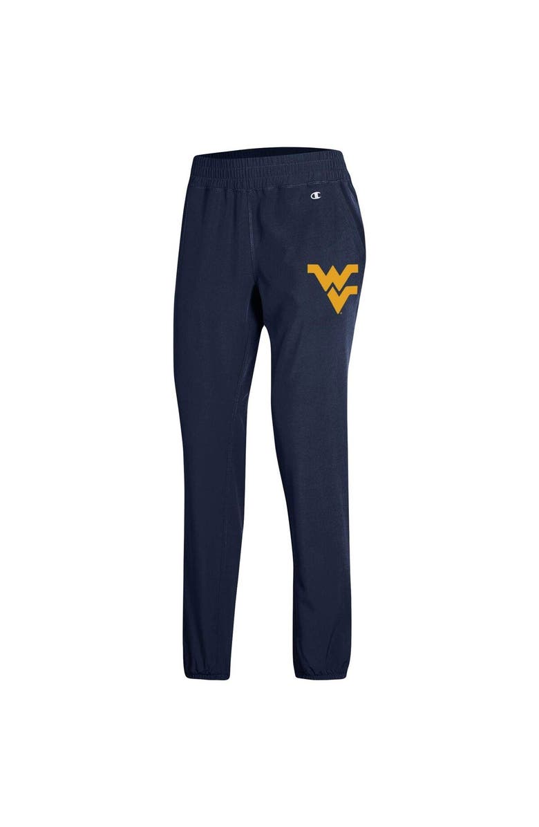 Champion Women's Champion Navy West Virginia Mountaineers Team Pants, Alternate, color,