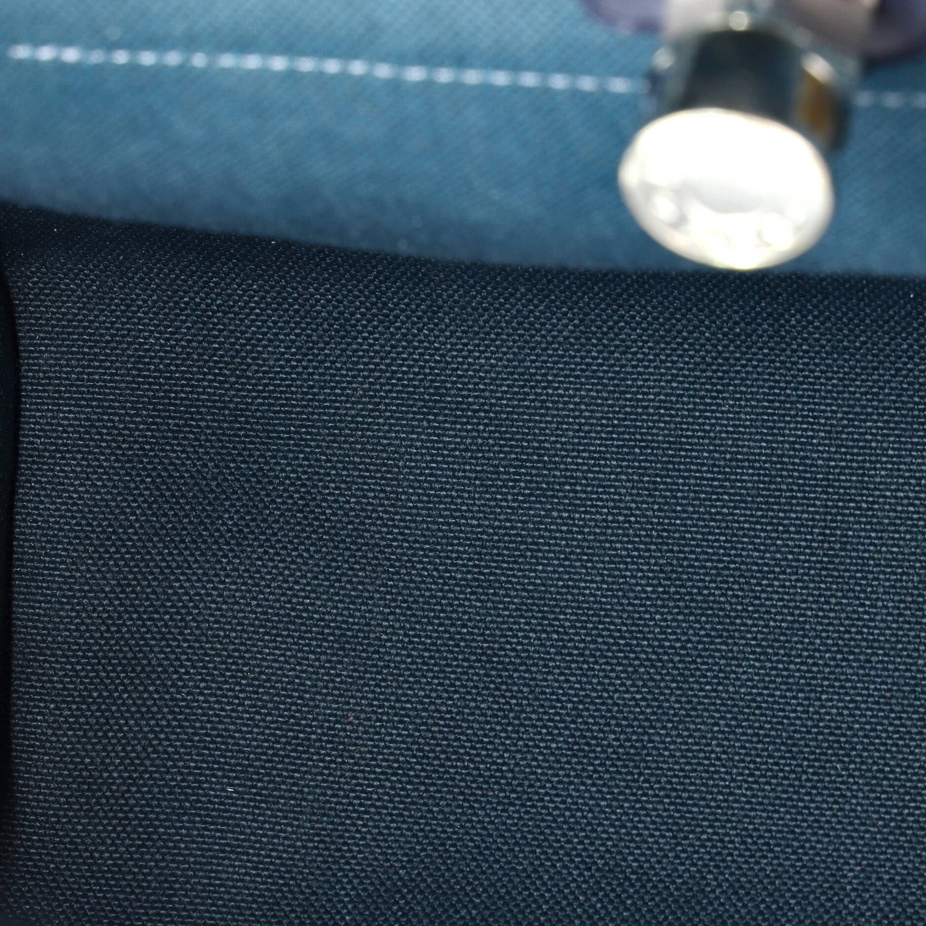 Pre-Owned Hermes Herbag Zip Leather and Toile 31, Alternate, color, 